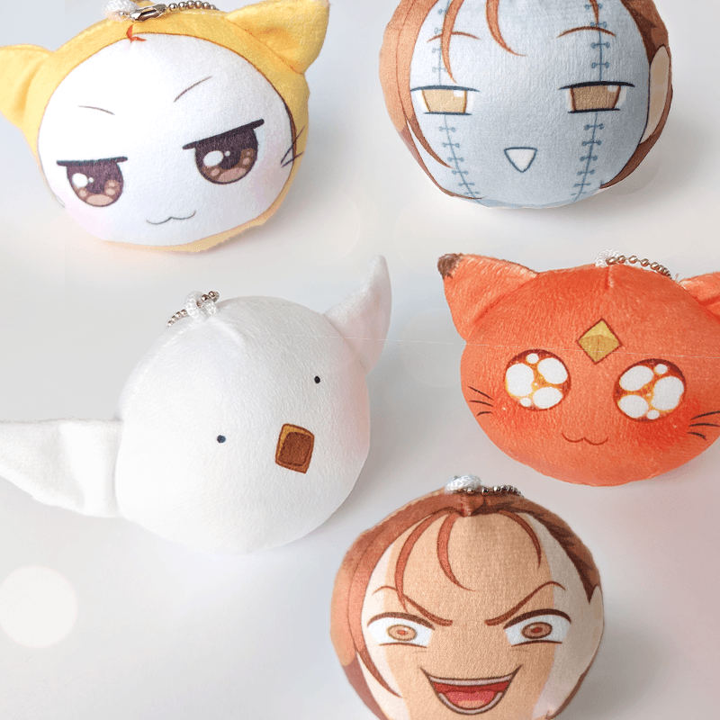 Manjuu Keychain Collection