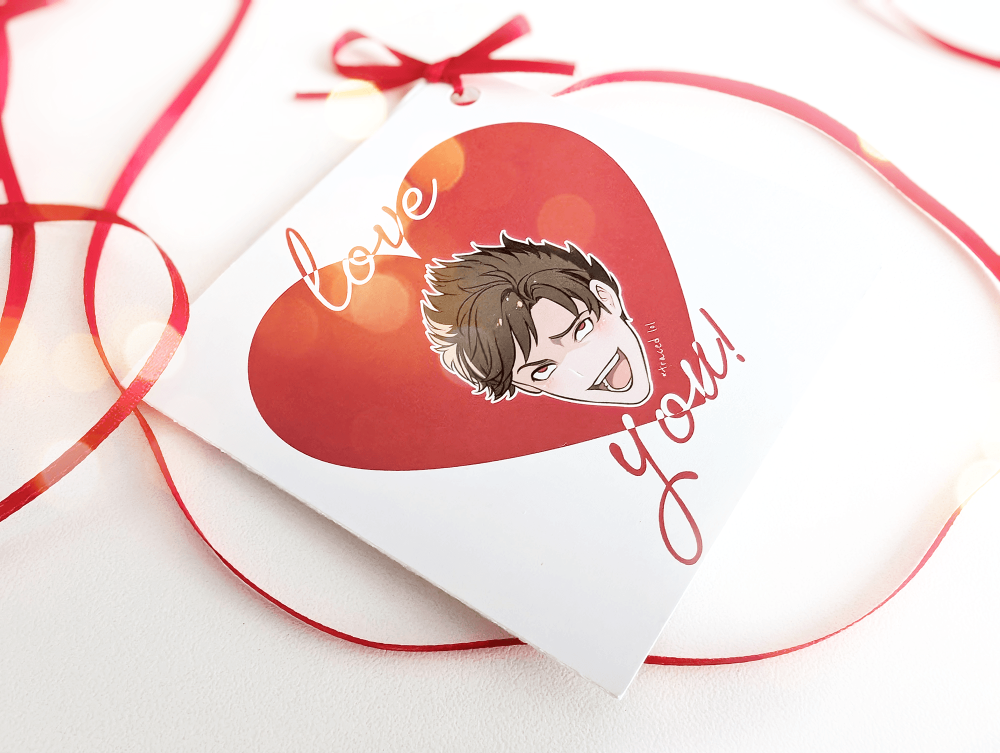 Mini Valentine's card (Belial)