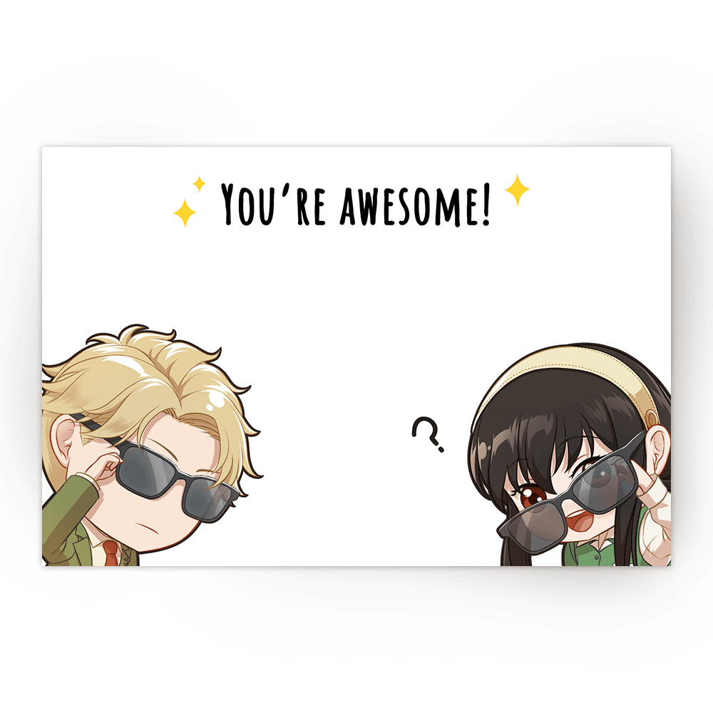 Reversible Postcard