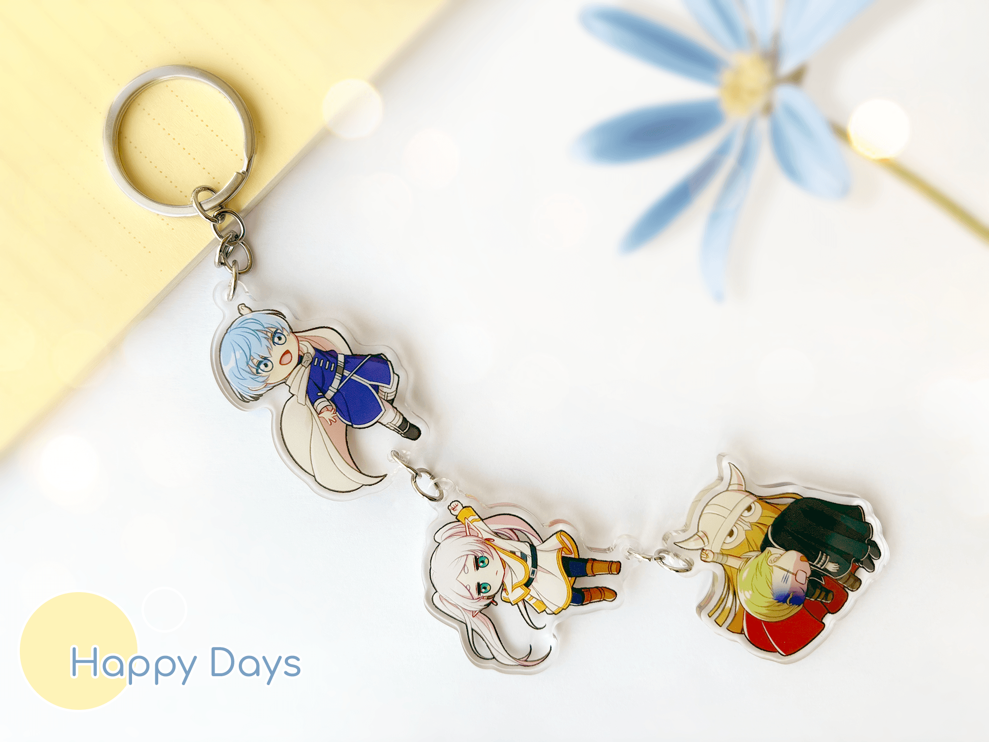 3-in-1 Connected Keychain